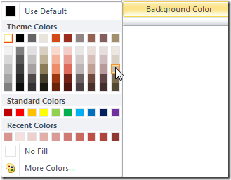 Background Color Picker